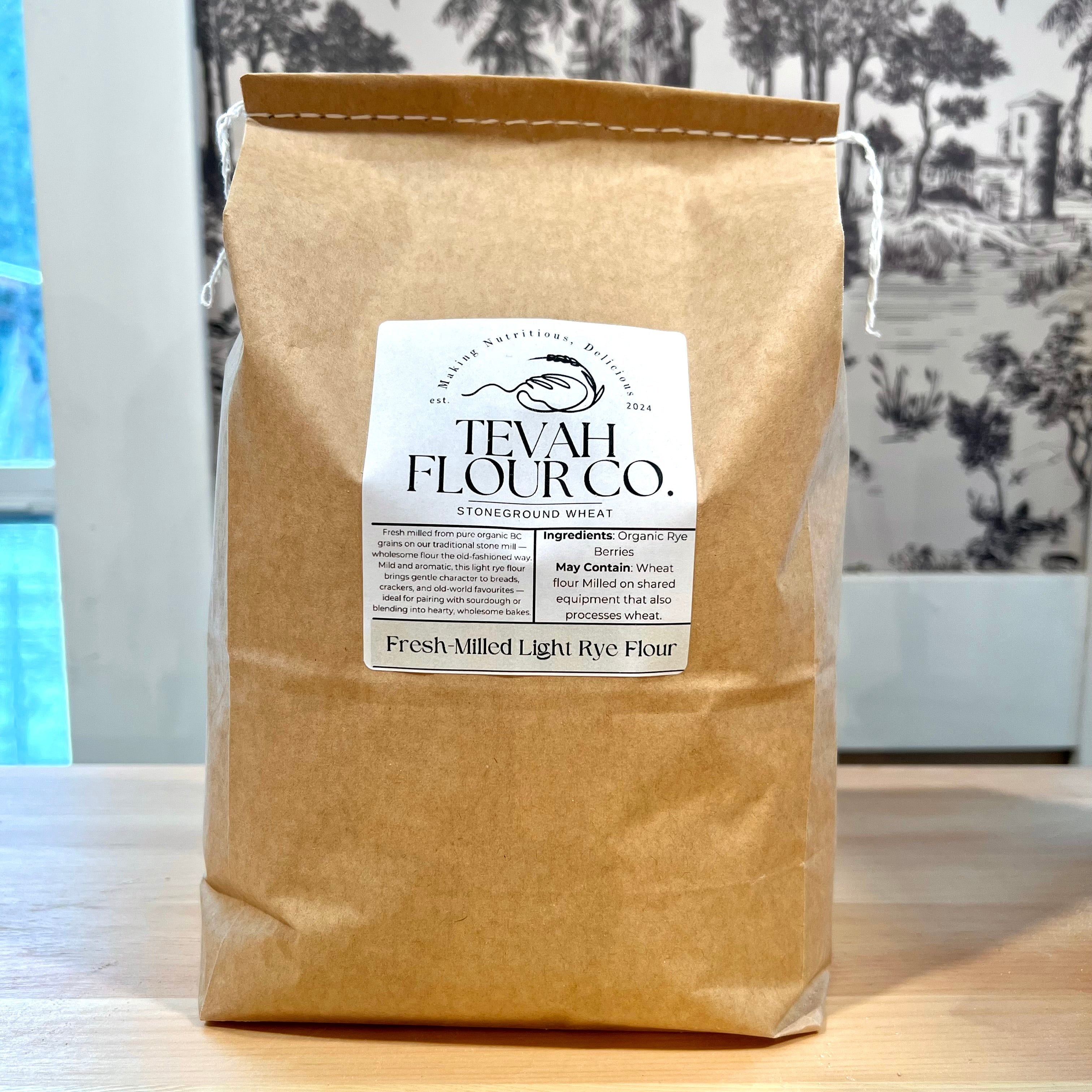 Fresh Milled Rye Flour