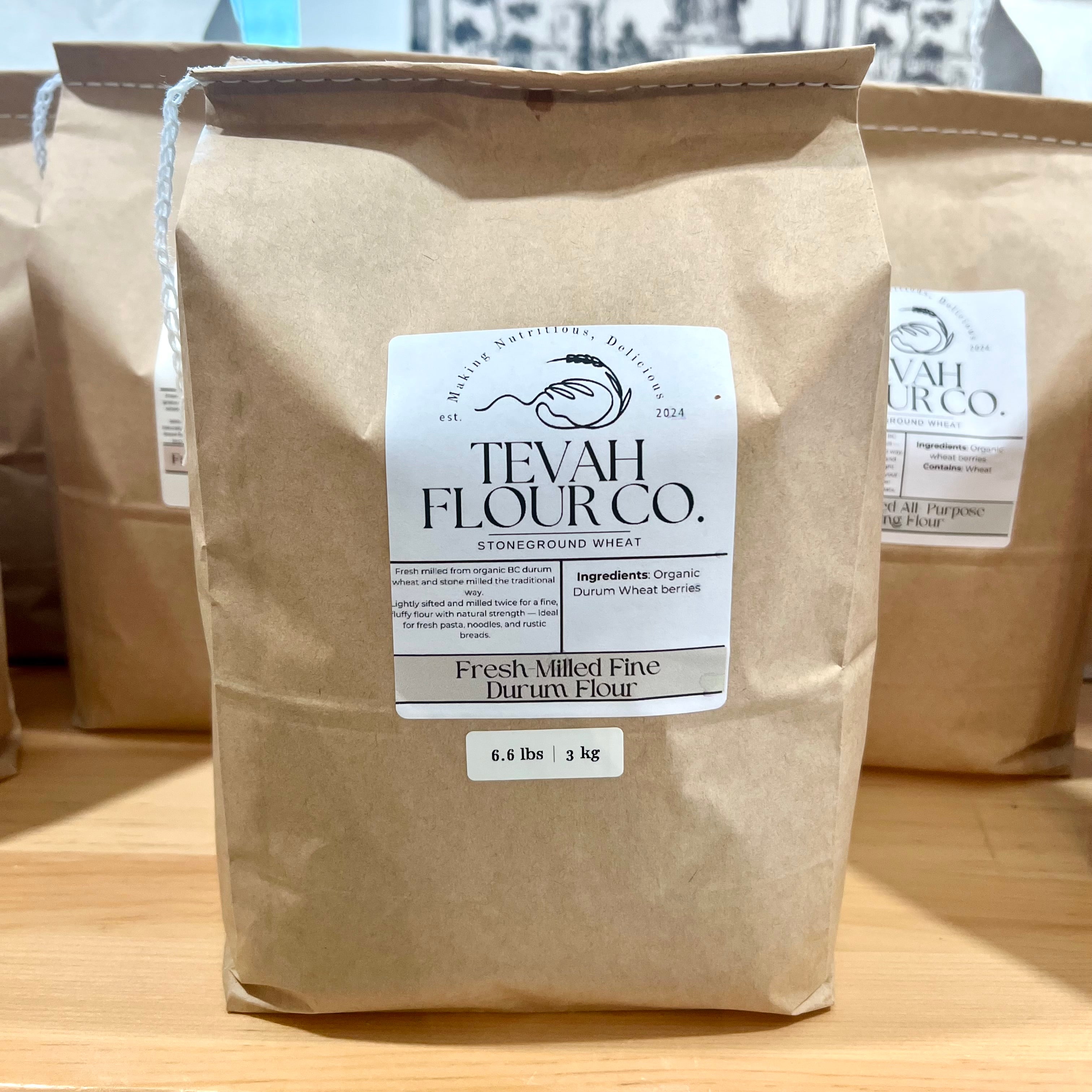 Fresh Milled Durum Flour (Fine Semolina)