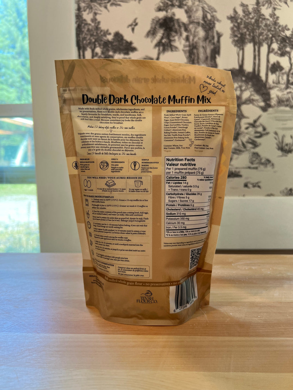 Muffins of Joy - Double dark chocolate - Muffin Mix
