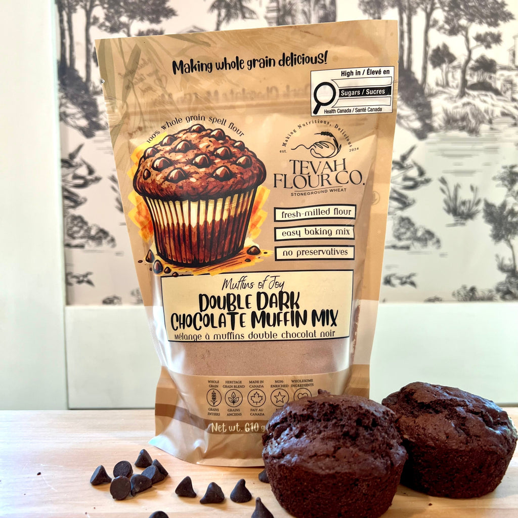 Muffins of Joy - Double dark chocolate - Muffin Mix