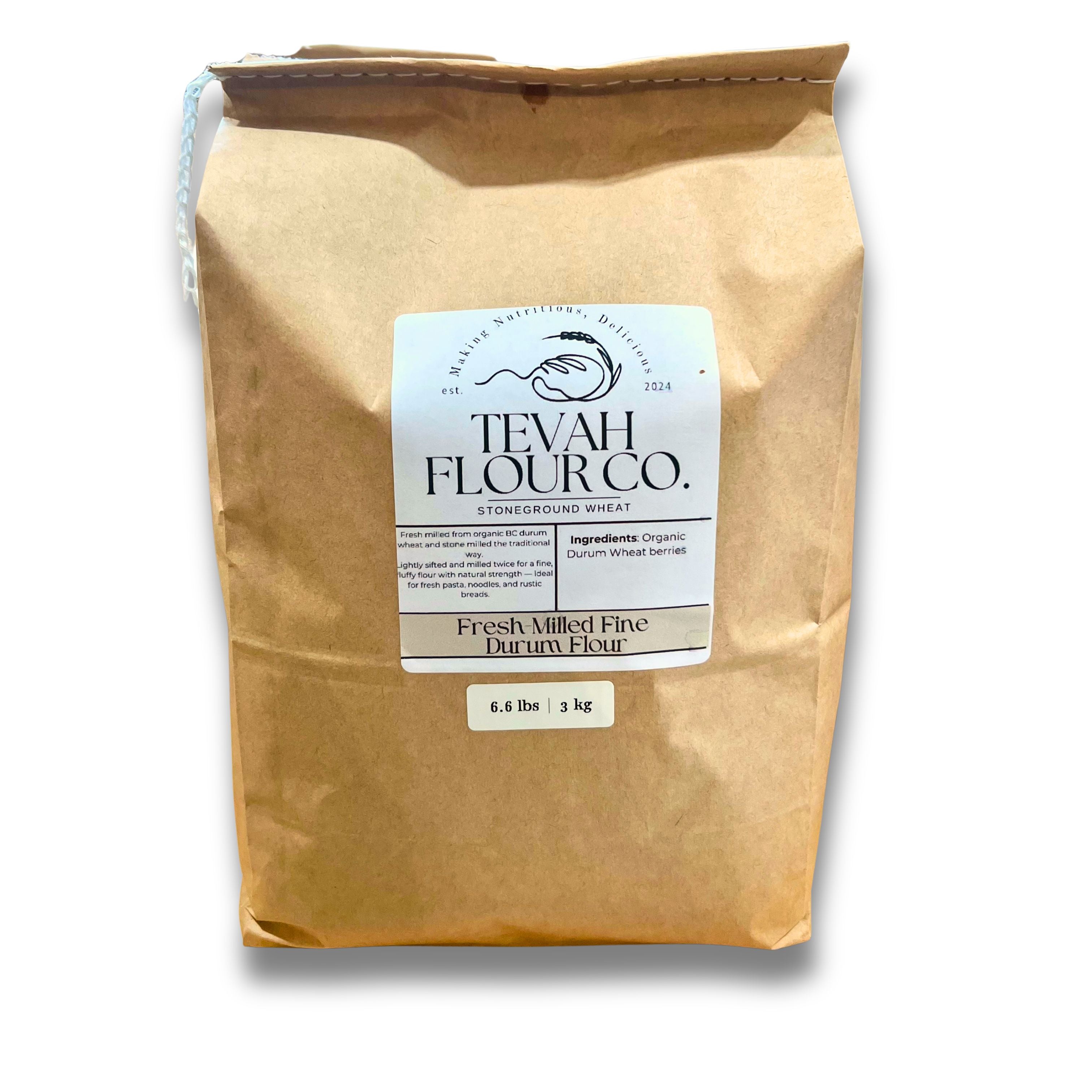 Fresh Milled Durum Flour (Fine Semolina)